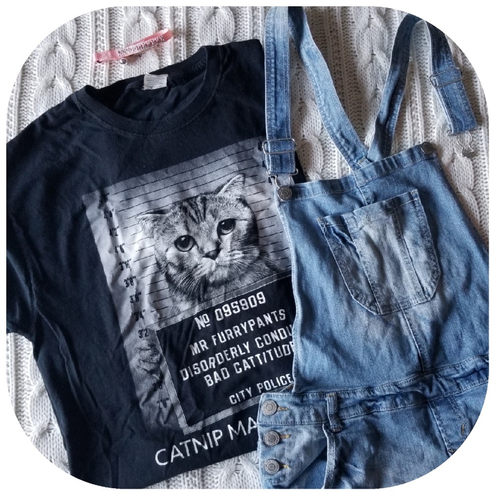 Bad Cat Mugshot Tshirt